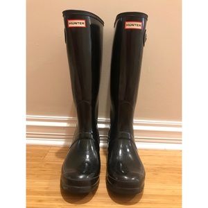 ORIGINAL TALL BLACK HUNTER BOOTS